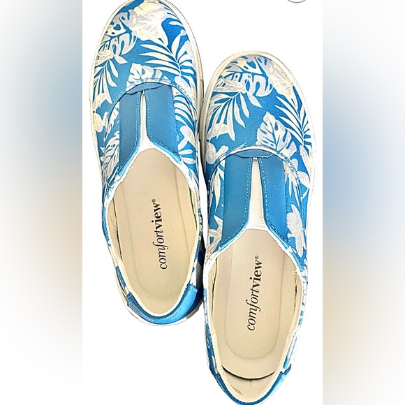 New Comfort View slip on Shoes Stable Heel Technology Skid Resistant NIP - Picture 9 of 11